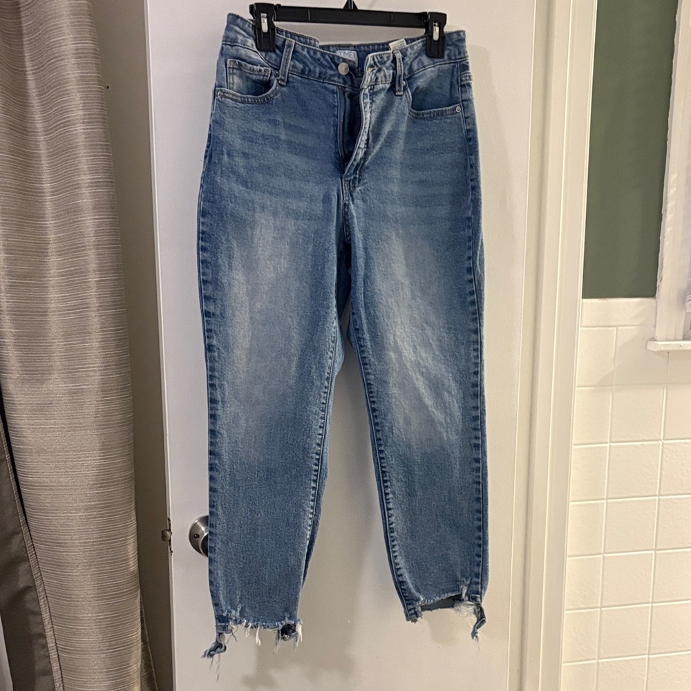 Time and Tru Light Blue Ankle Jeans